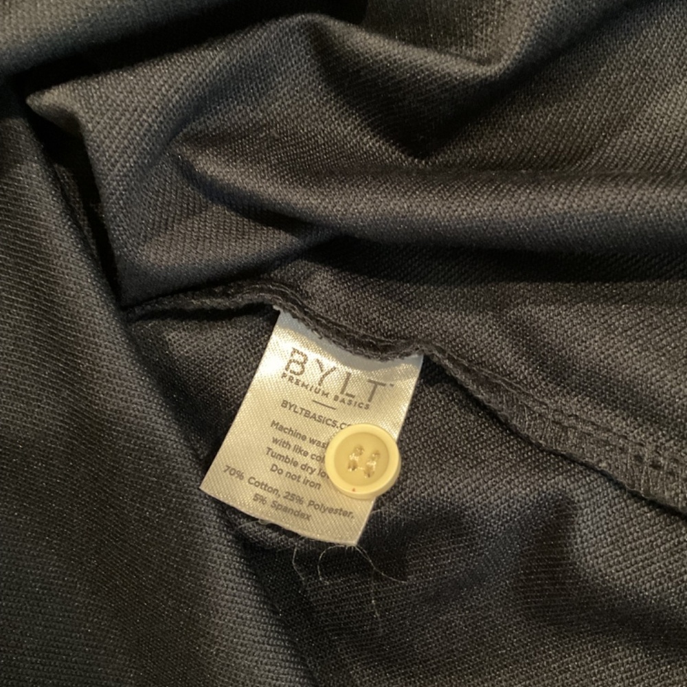BYLT Men’s Size Large Navy Blue Pullover With Hood - Picture 4 of 5
